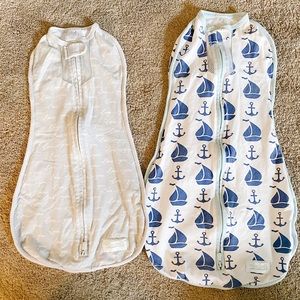 Woombie swaddles
